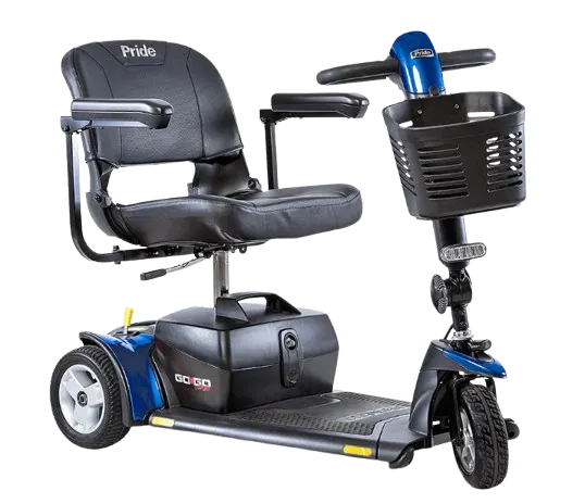 Pride Go-Go Sport (3-wheel) mobility scooter