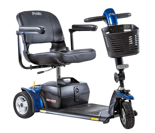 Pride Go-Go Sport (3-wheel) mobility scooter