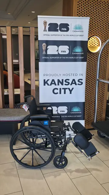 Wheelchair at FIFA World Cup 26 Kansas City, Kansas City