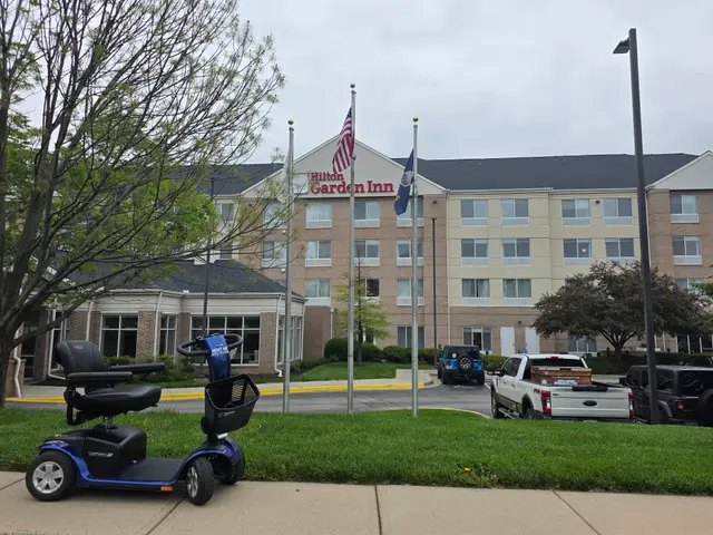 Mobility scooter at Hilton Garden Inn Overland Park, Overland Park